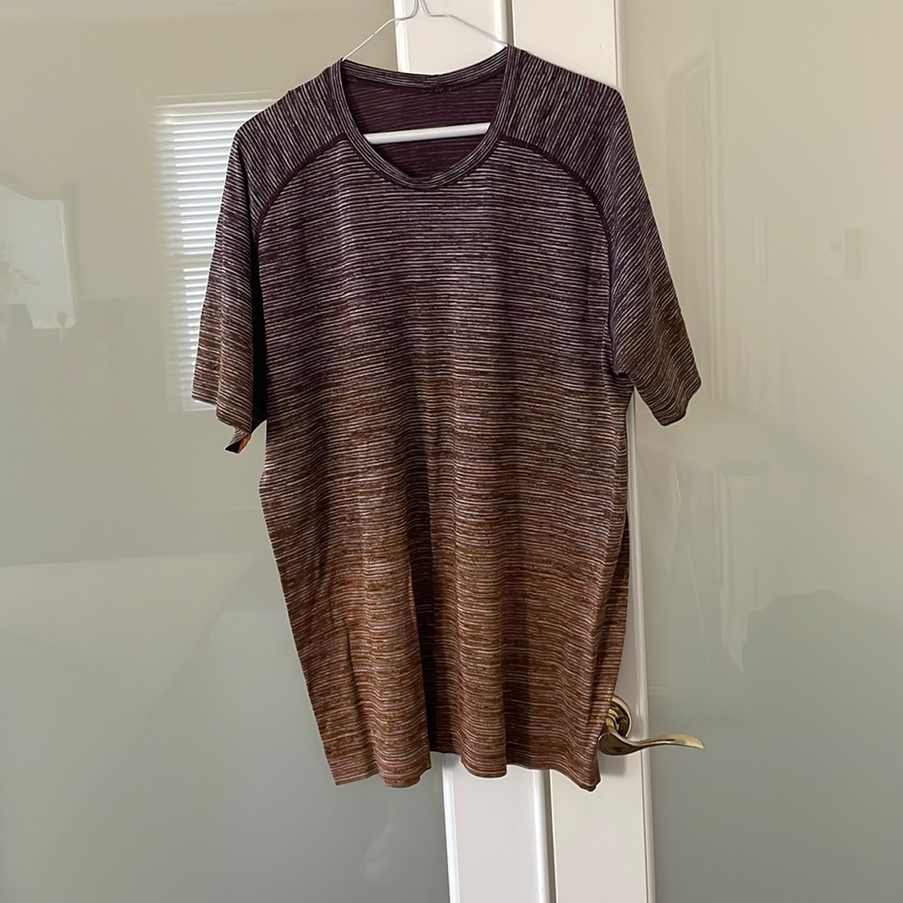 Lululemon dri wicking tshirt.